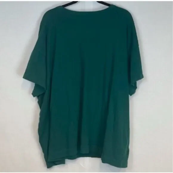 OLD NAVY Men's Christmas Pajama Set 4X Santa Green Plaid T-Shirt & Fleece Pants - Picture 6 of 14